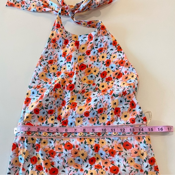 Agua by Agua Bendita Magnolia Printed Linen Halter Maxi Dress - Picture 15 of 16